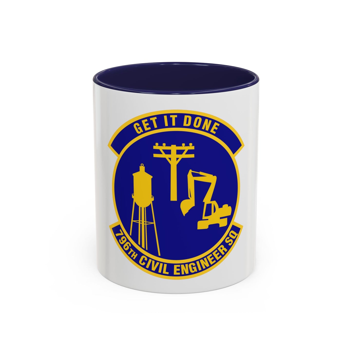 796th Civil Engineer Squadron (U.S. Air Force) Accent Coffee Mug