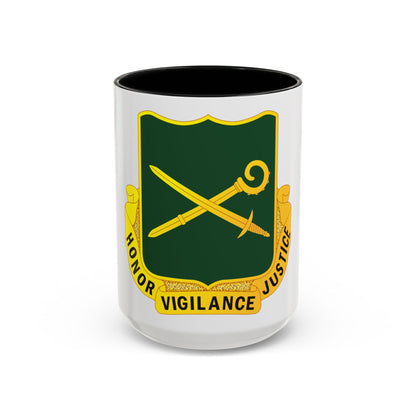385 Military Police Battalion (U.S. Army) Accent Coffee Mug