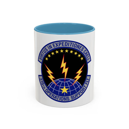 310th Operations Support Flight (U.S. Air Force) Accent Coffee Mug