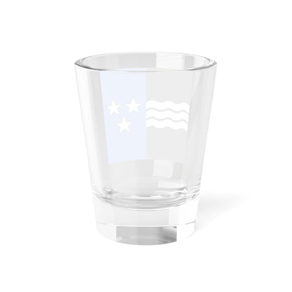 Flag of Canton of Aargau (Switzerland) Shot Glass 1.5oz