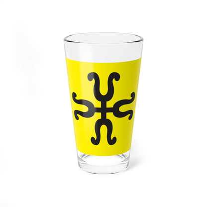 CHE Knonaueramt Flag (Switzerland) Pint Glass 16oz