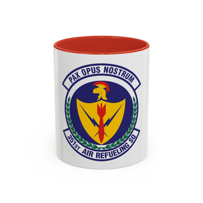 351st Air Refueling Squadron (U.S. Air Force) Accent Coffee Mug