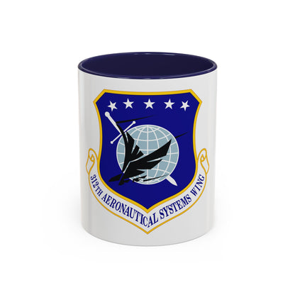 312th Aeronautical Systems Wing (U.S. Air Force) Accent Coffee Mug