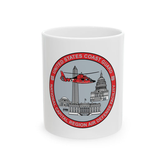 USCG NCR ADF   Nat'l Capital Reg Air Def Fac 2009 (U.S. Coast Guard) White Coffee Mug