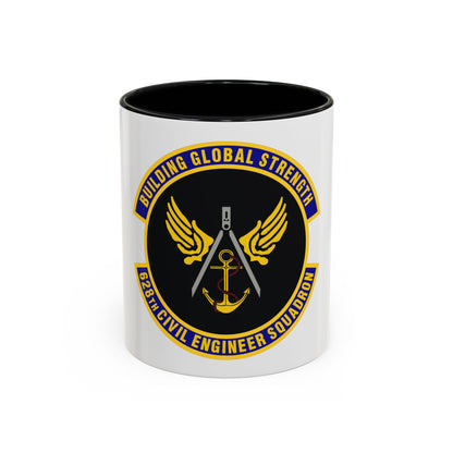 628th Civil Engineer Squadron (U.S. Air Force) Accent Coffee Mug