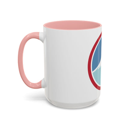 United States Japan Shoulder sleeve insignia (U.S. Army) Accent Coffee Mug