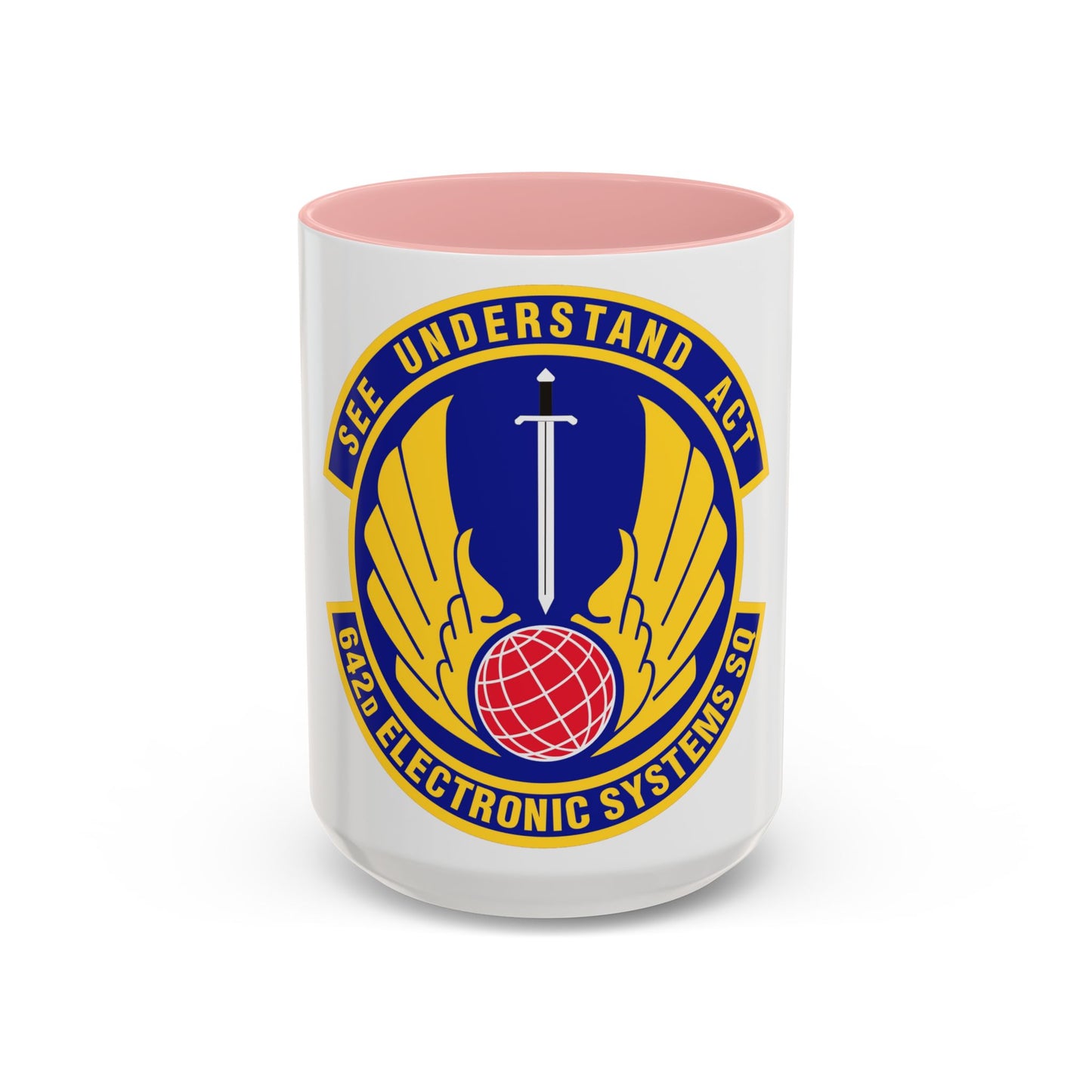 642d Electronic Systems Squadron (U.S. Air Force) Accent Coffee Mug