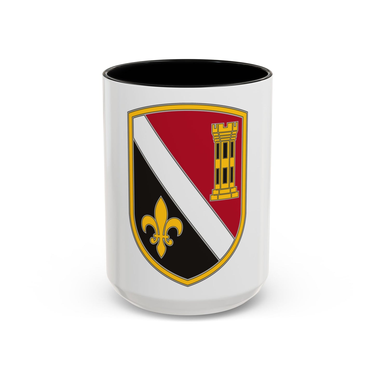 225 Engineer Brigade (U.S. Army) Accent Coffee Mug