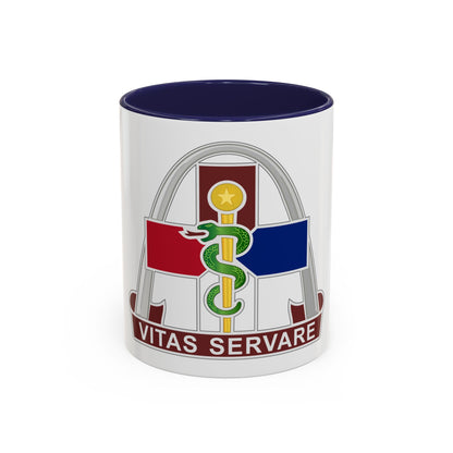 811th Hospital Center (U.S. Army) Accent Coffee Mug