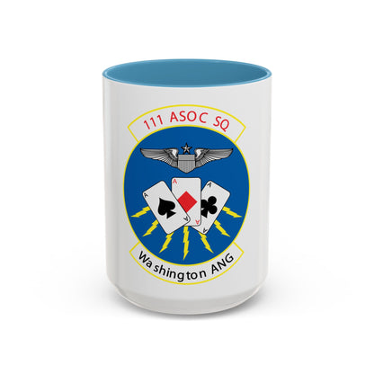 111 ASOC Sq Washington ANG (U.S. Air Force) Accent Coffee Mug