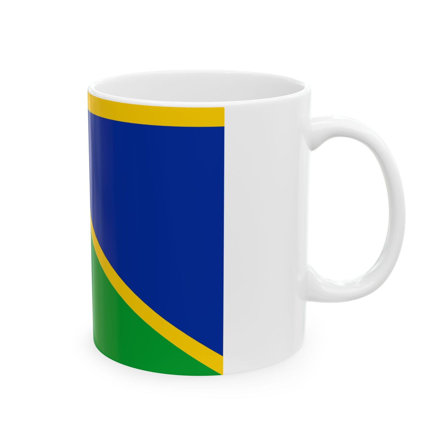 Flag of Tumbes capital of the Tumbes Region Peru - White Coffee Mug-Go Mug Yourself