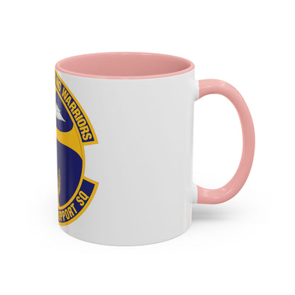 95th Medical Support Squadron (U.S. Air Force) Accent Coffee Mug