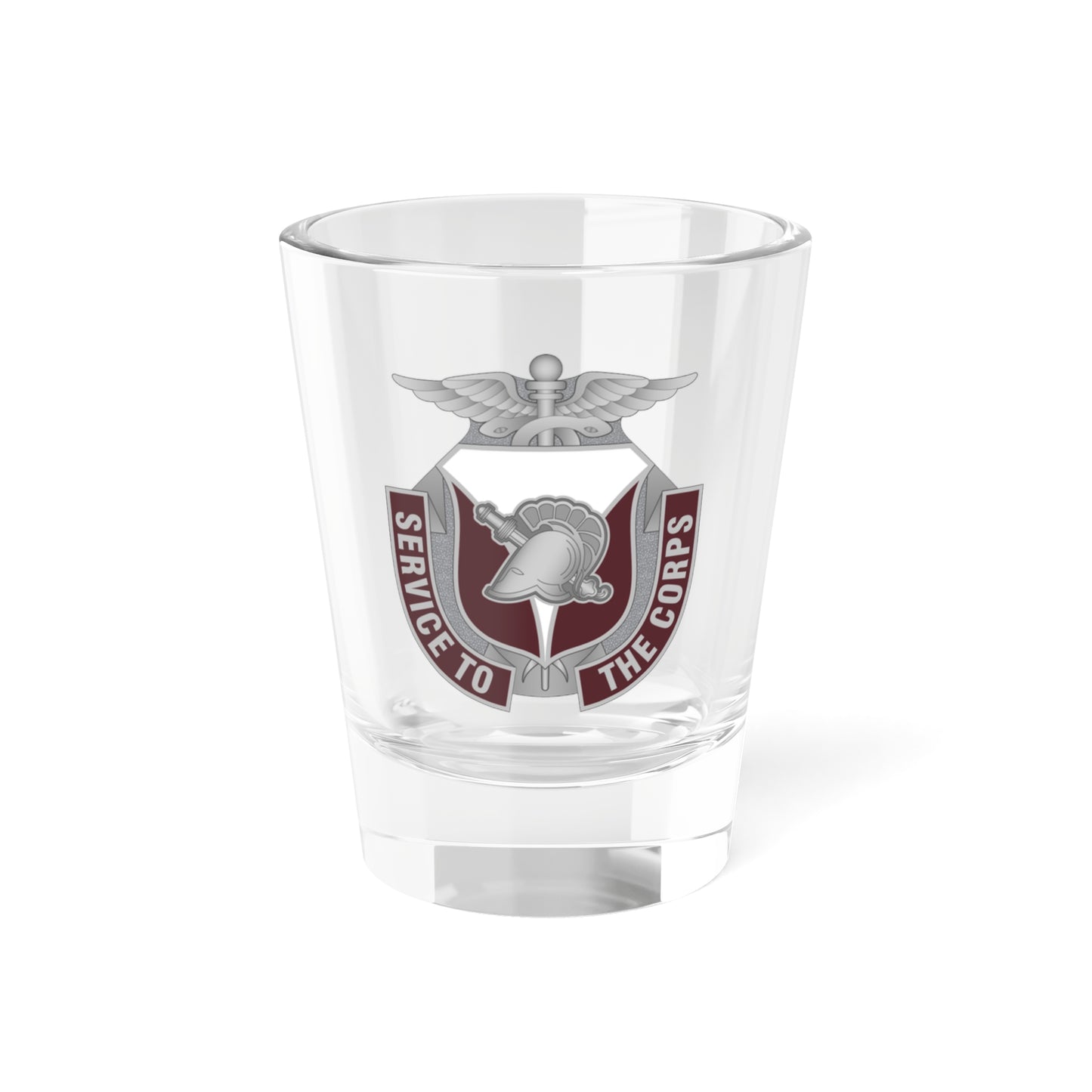 Verre à liqueur pour activité de santé dentaire West Point (armée américaine) 1,5 oz