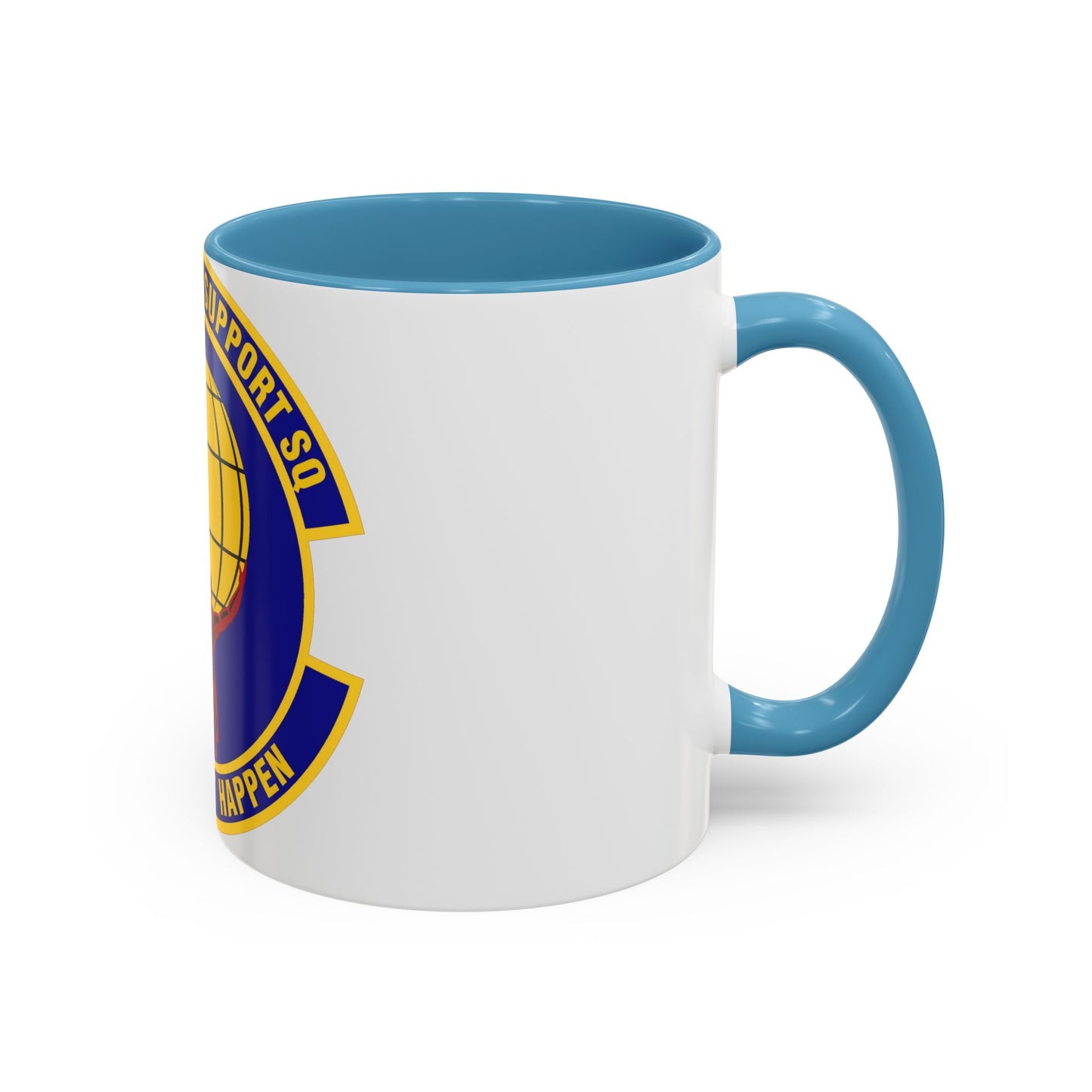 463d Logistics Support Squadron (U.S. Air Force) Accent Coffee Mug