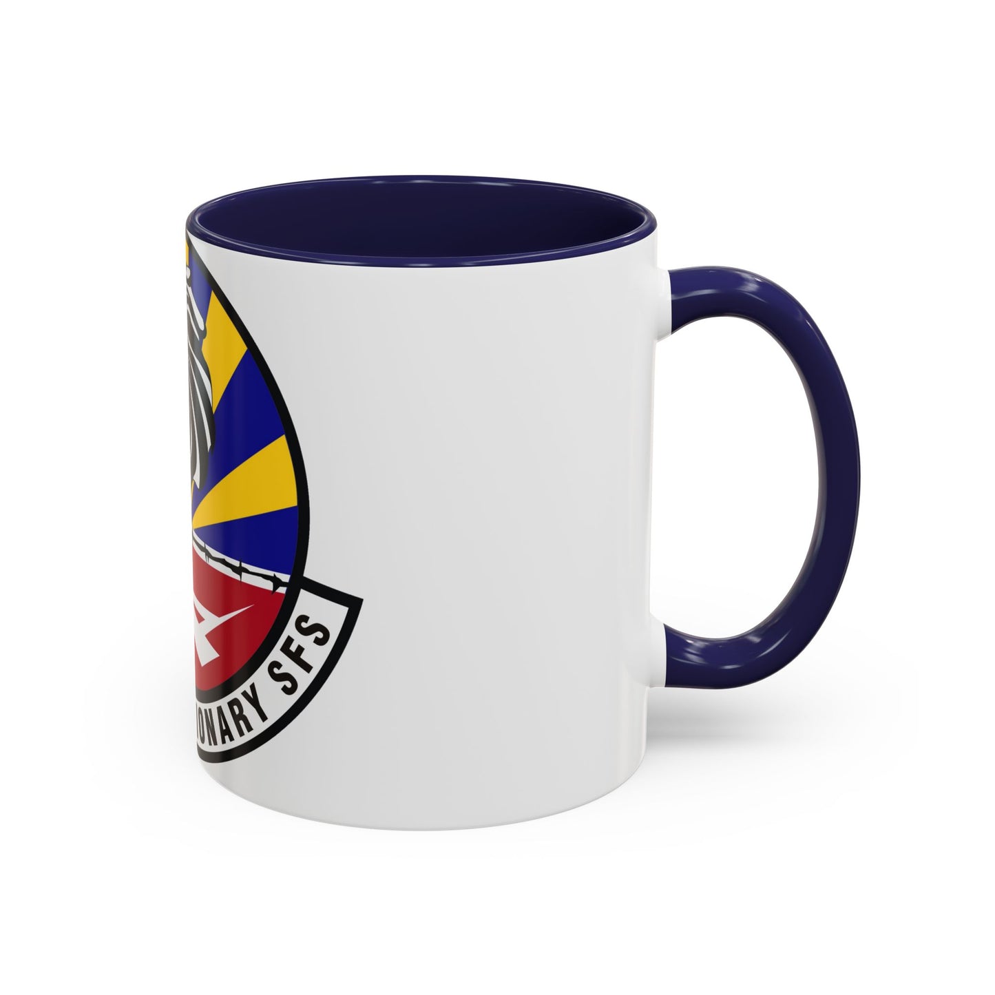 532d Expeditionary Security Forces Squadron (U.S. Air Force) Accent Coffee Mug