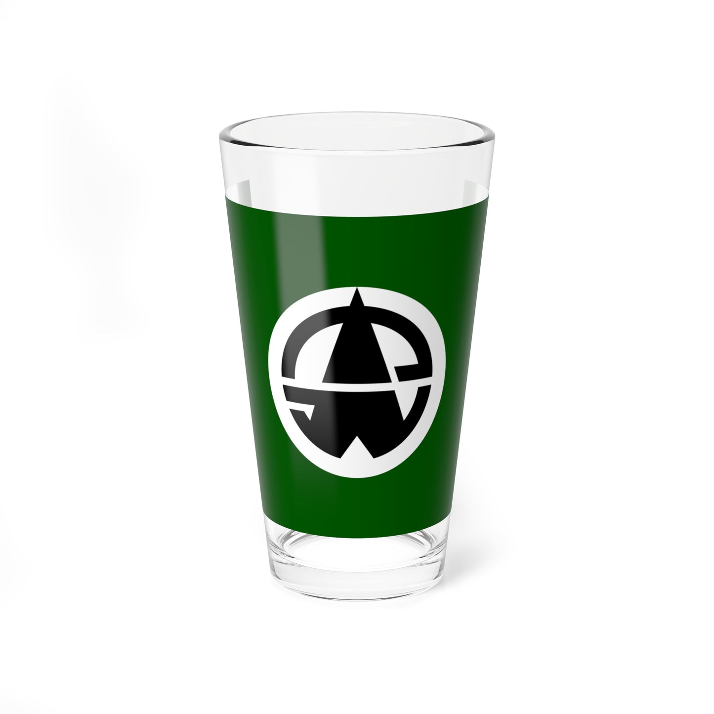 Flag of Yasuoka Nagano (Japan) Pint Glass 16oz