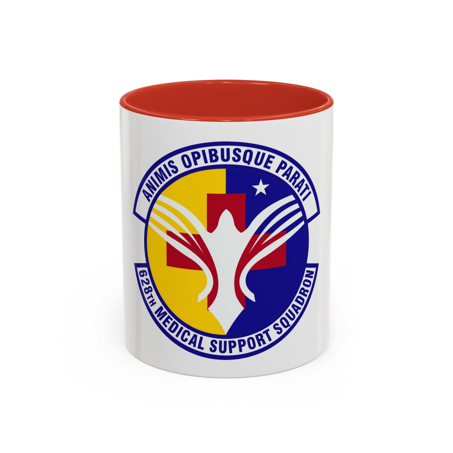 628th Medical Support Squadron (U.S. Air Force) Accent Coffee Mug