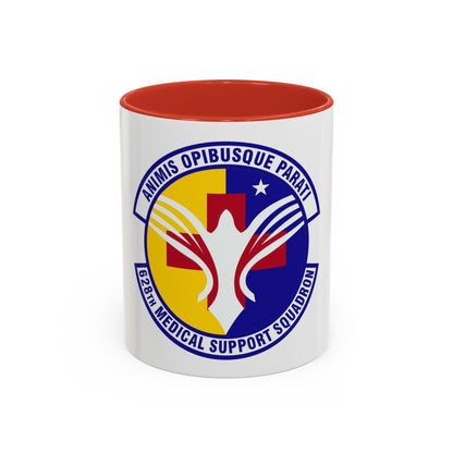 628th Medical Support Squadron (U.S. Air Force) Accent Coffee Mug