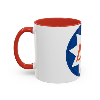 93rd Signal Brigade 2 (U.S. Army) Accent Coffee Mug