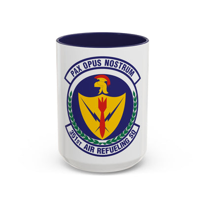351st Air Refueling Squadron (U.S. Air Force) Accent Coffee Mug