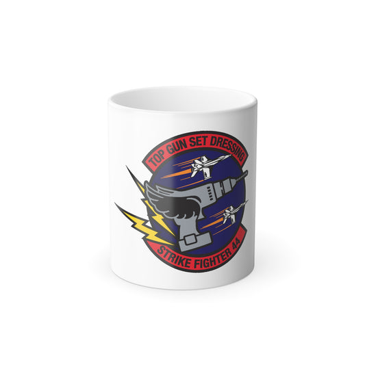 Top Gun Strike Fiighter 44 (U.S. Navy) Color Changing Mug 11oz