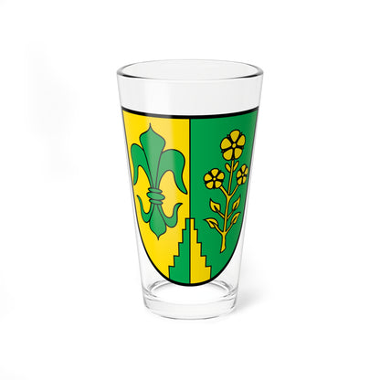 DEU Binswangen COA (Germany) (Coat of Arms) Pint Glass 16oz
