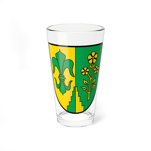 DEU Binswangen COA (Germany) (Coat of Arms) Pint Glass 16oz