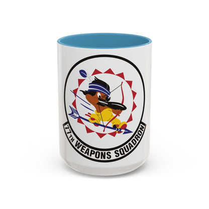 Tasse à café décorative du 77e escadron d'armes (US Air Force)