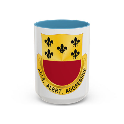 196 Armor Regiment (U.S. Army) Accent Coffee Mug