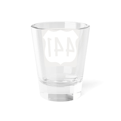 US 441 FL reversed (Florida) (Road Sign) Shot Glass 1.5oz