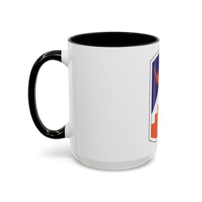7th Signal Brigade (U.S. Army) Accent Coffee Mug