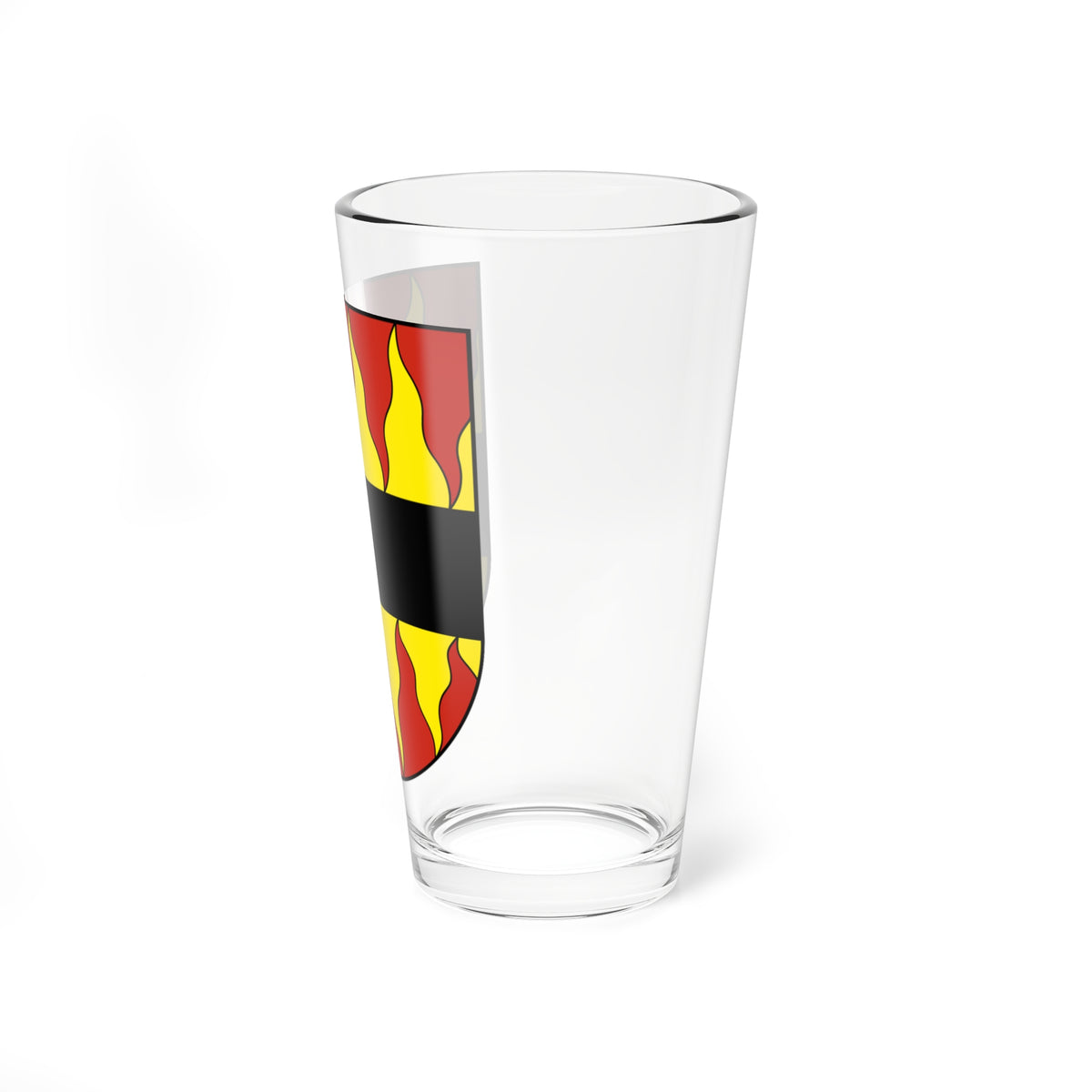 LesEnfers-blazon (Switzerland) (Coat of Arms) Pint Glass 16oz