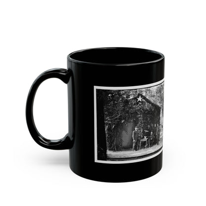 Bealeton, Virginia. General Marsena R. Patrick And Staff(2) (U.S. Civil War) Black Coffee Mug