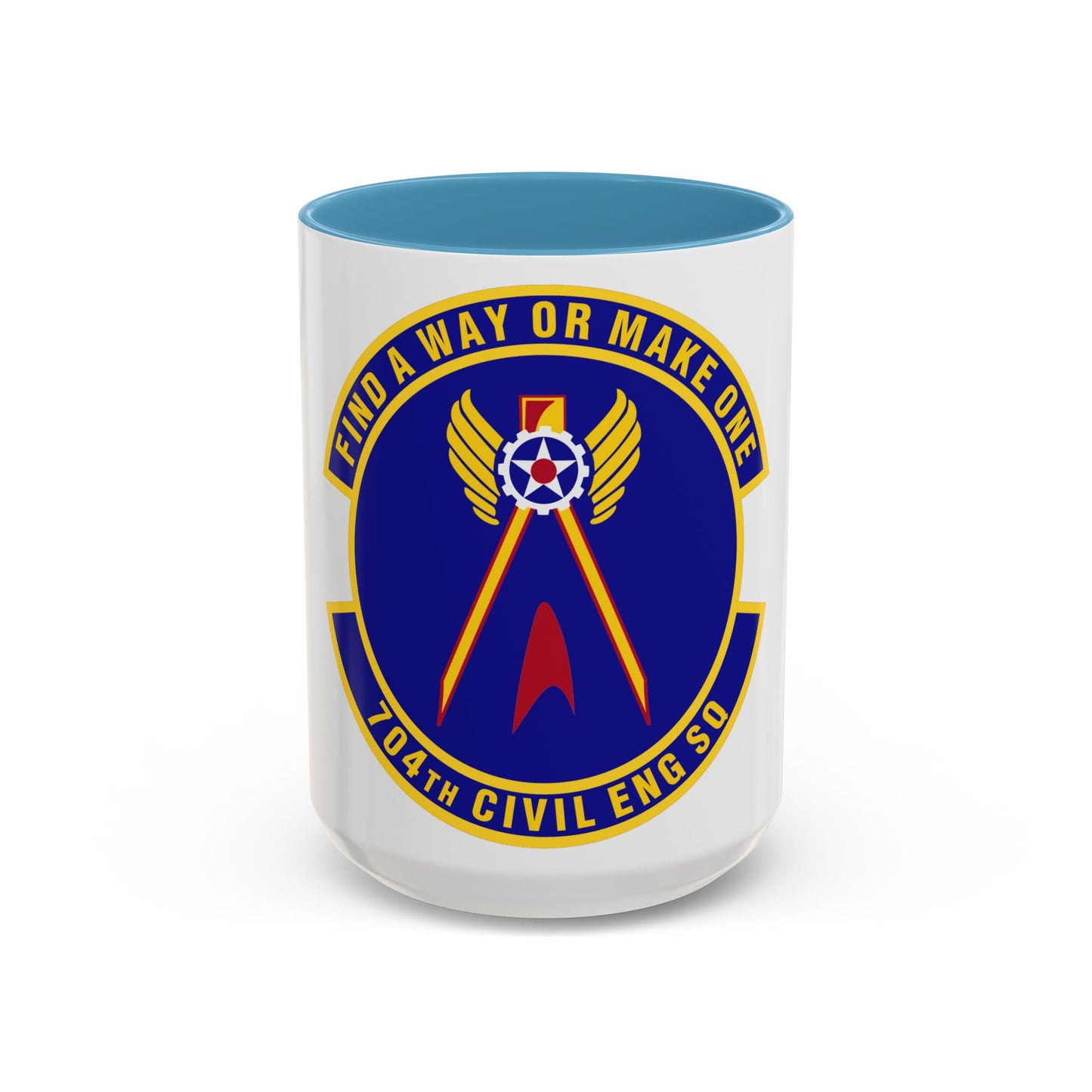 704th Civil Engineer Squadron (U.S. Air Force) Accent Coffee Mug