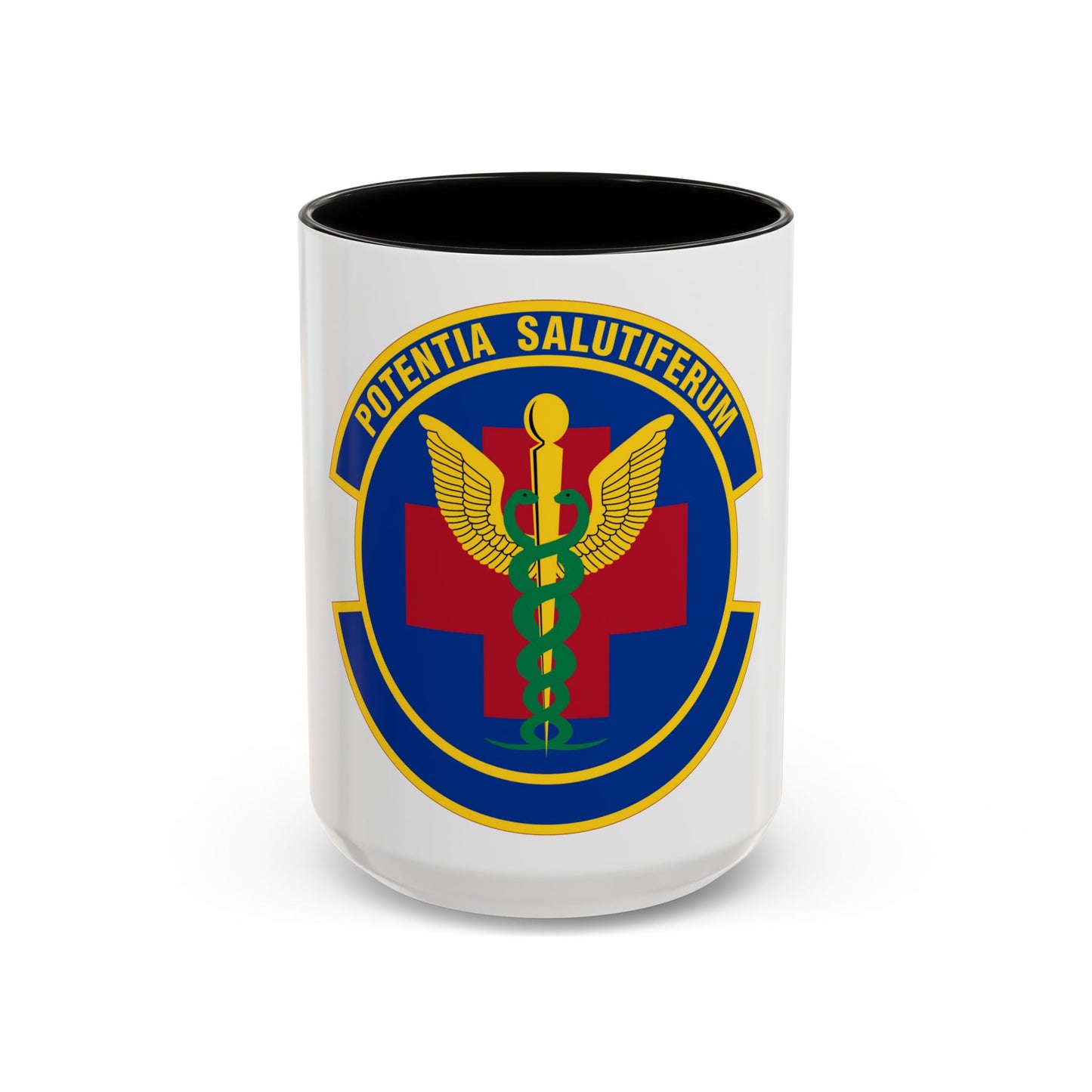 19 Healthcare Operations Squadron AMC (U.S. Air Force) Accent Coffee Mug