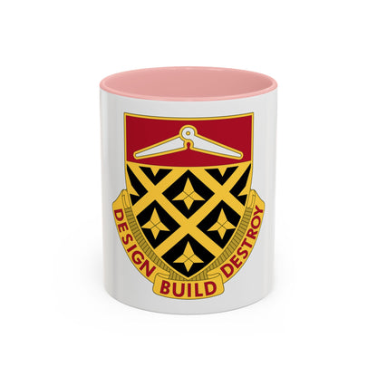 261 Engineer Battalion (U.S. Army) Accent Coffee Mug