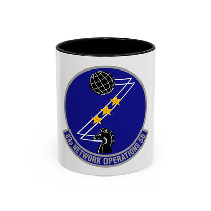 83 Network Operations Squadron ACC (U.S. Air Force) Accent Coffee Mug