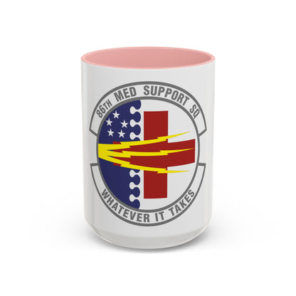 86th Medical Support Squadron (U.S. Air Force) Accent Coffee Mug