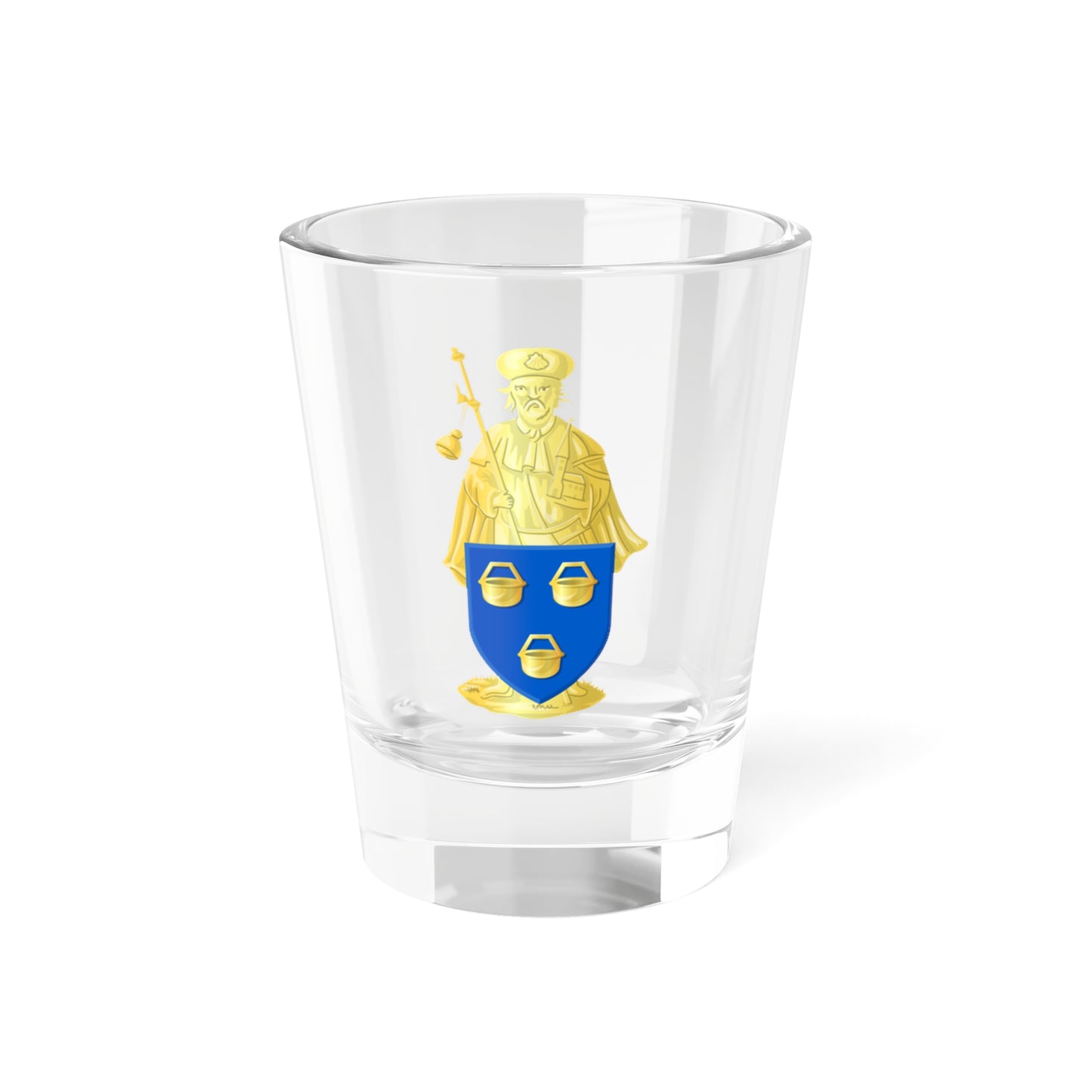 Kapellen wapen (Belgium) (Coat of Arms) Shot Glass 1.5oz