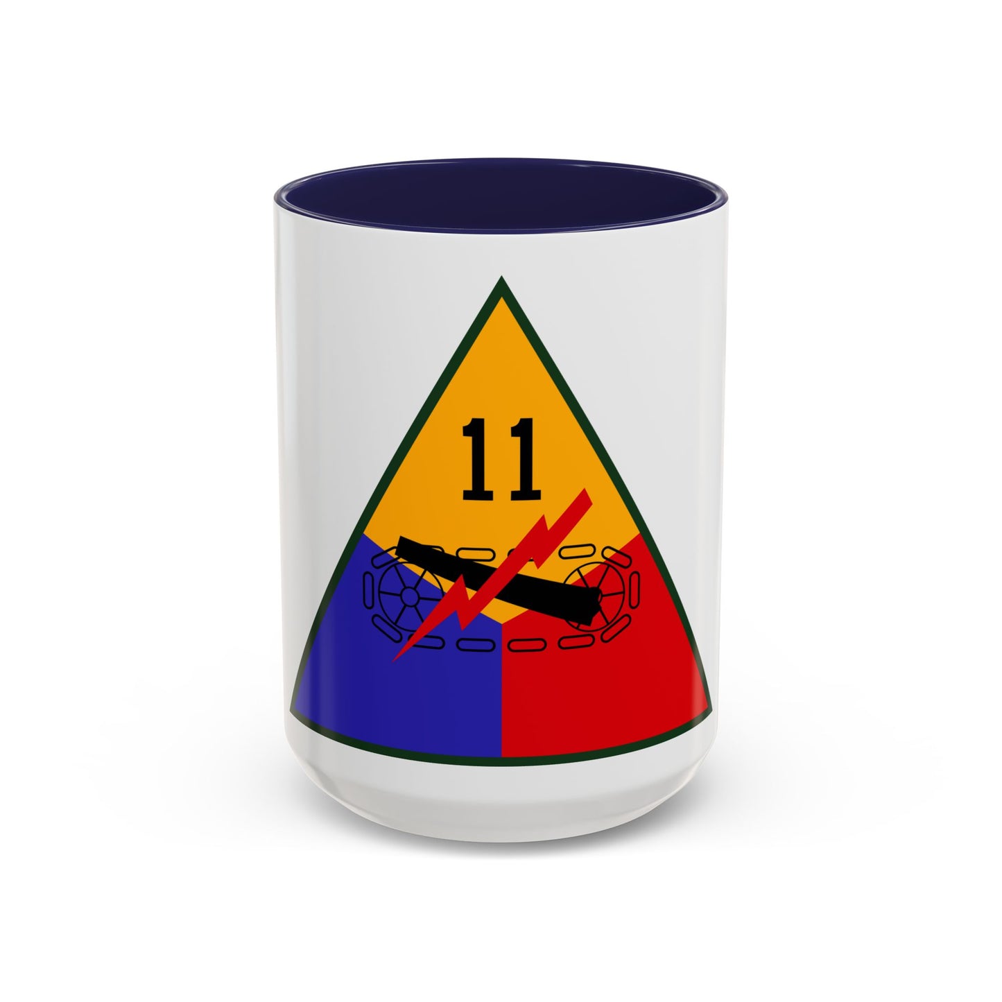 11th Armored Division (U.S. Army) Accent Coffee Mug