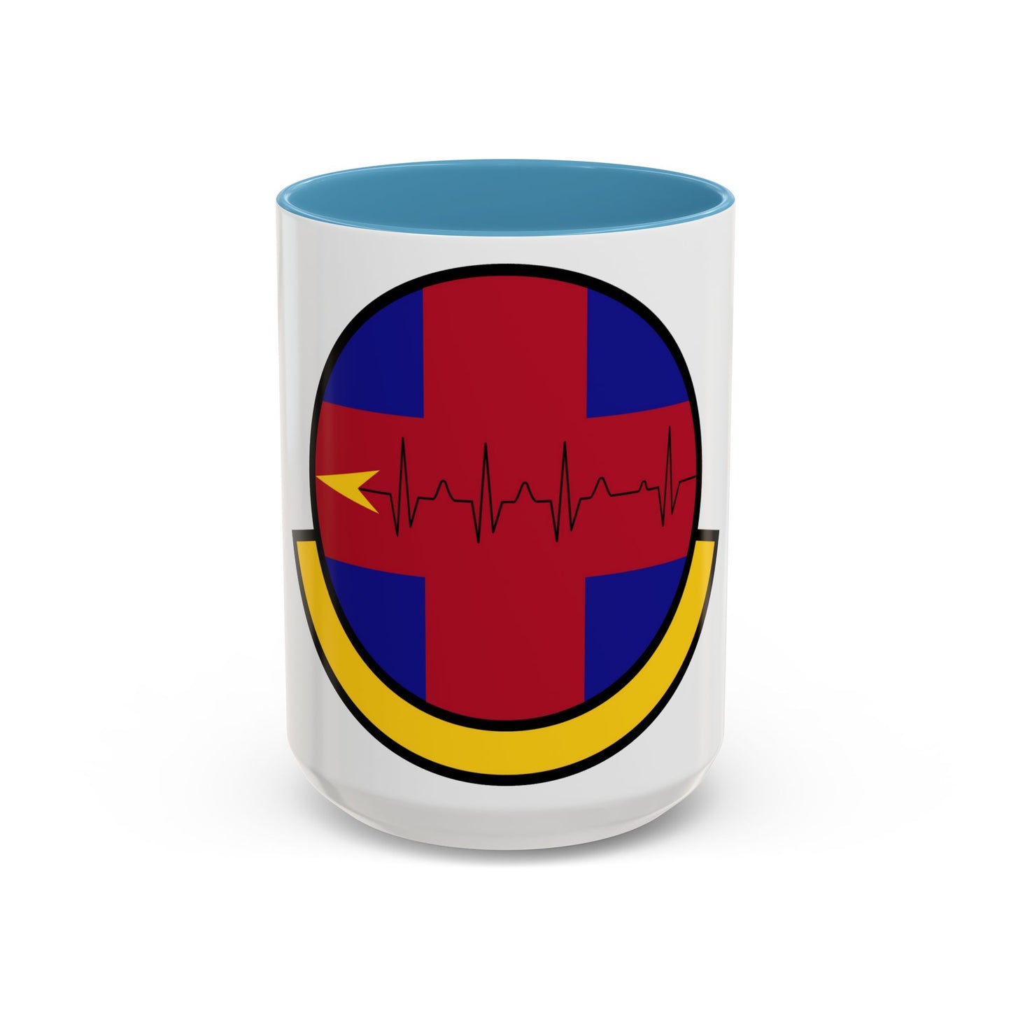 375 Healthcare Operations Squadron AMC (U.S. Air Force) Accent Coffee Mug