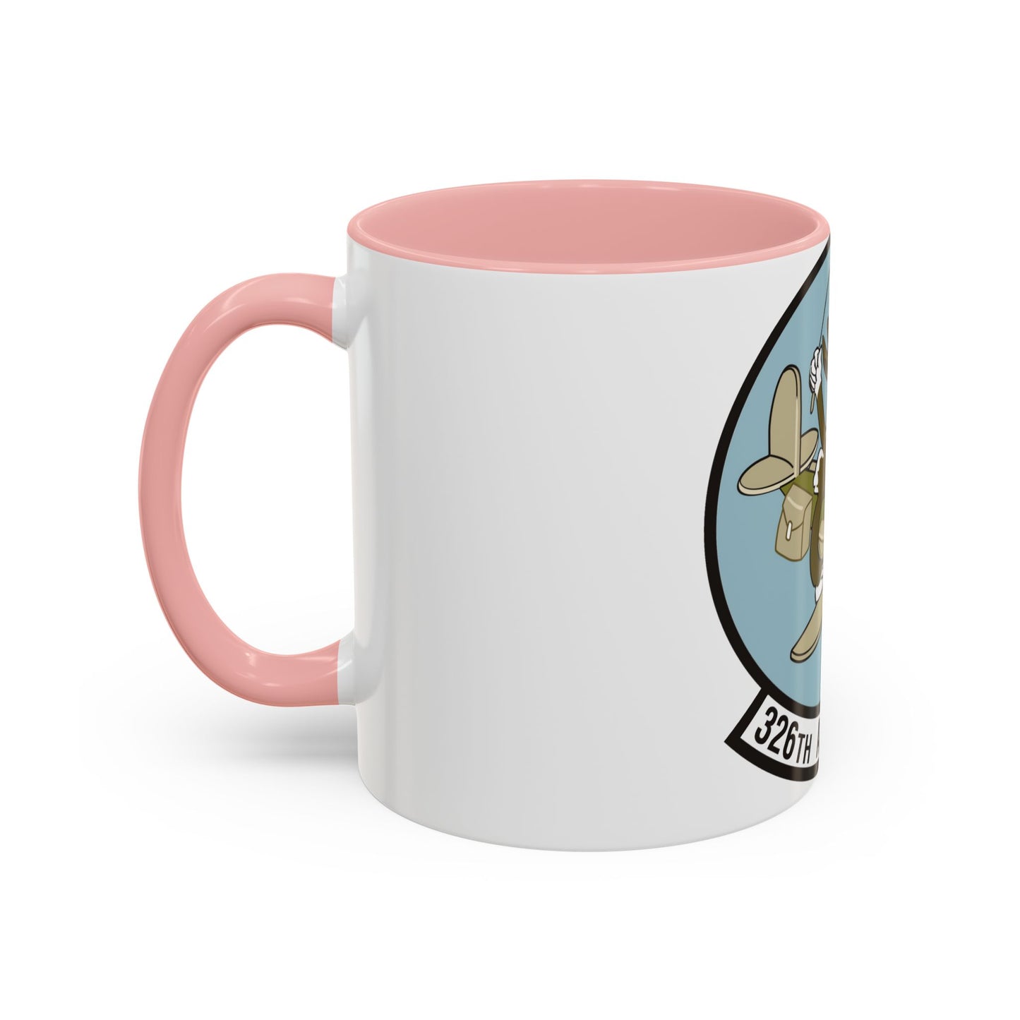 Tasse à café décorative du 326e escadron de transport aérien (US Air Force)