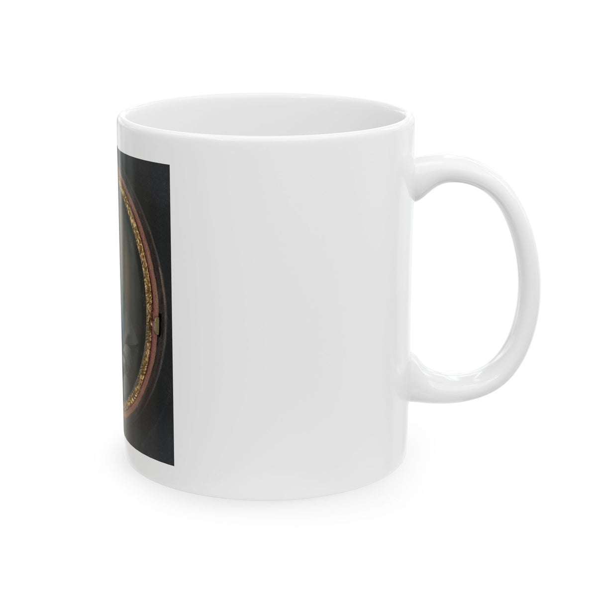 Unidentified Soldier In Union Great Coat (U.S. Civil War) White Coffee Mug