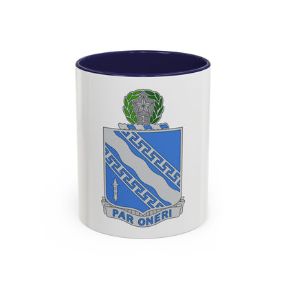 144th Infantry Regiment (U.S. Army) Accent Coffee Mug