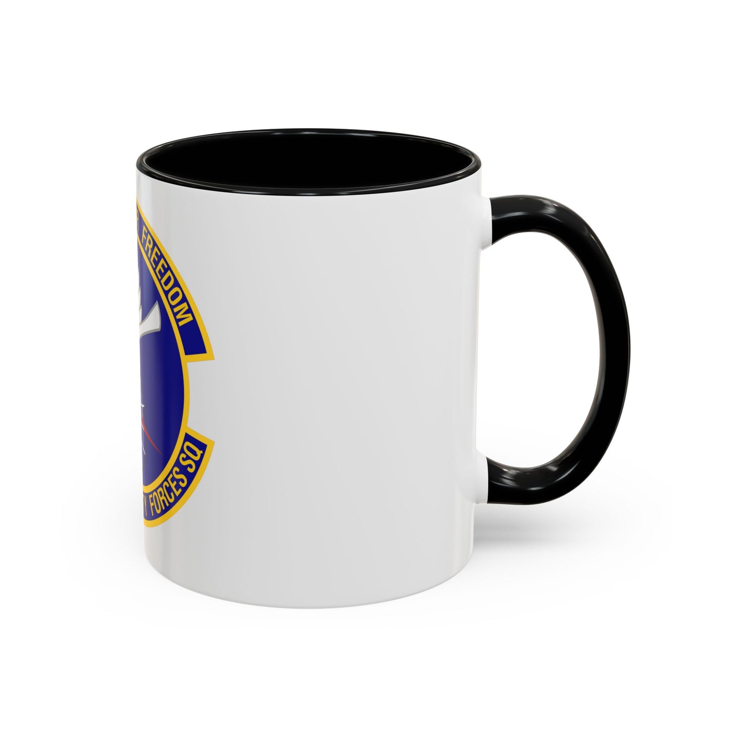 455th Expeditionary Security Forces Squadron (U.S. Air Force) Accent Coffee Mug