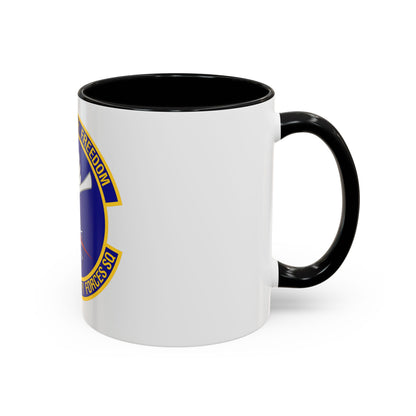 455th Expeditionary Security Forces Squadron (U.S. Air Force) Accent Coffee Mug