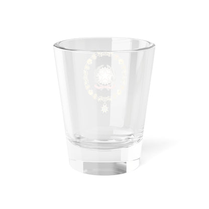Generic Emblem of Italy Order of Charles III (Italy) (Coat of Arms) Shot Glass 1.5oz