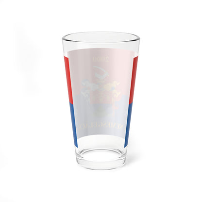 Flag of Nemesgulacs (Hungary) Pint Glass 16oz