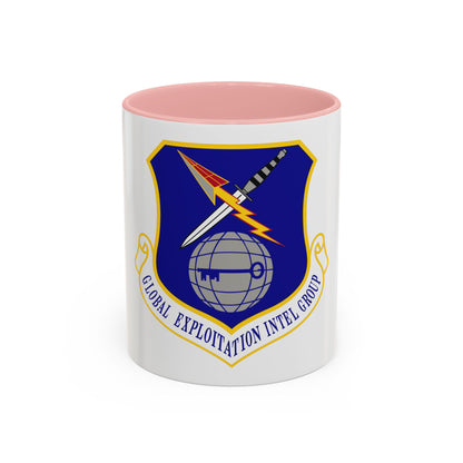 Global Exploitation Intelligence Group (U.S. Air Force) Accent Coffee Mug