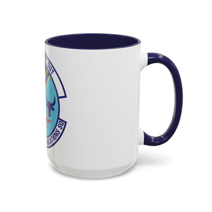1st Combat Communications Squadron (U.S. Air Force) Accent Coffee Mug